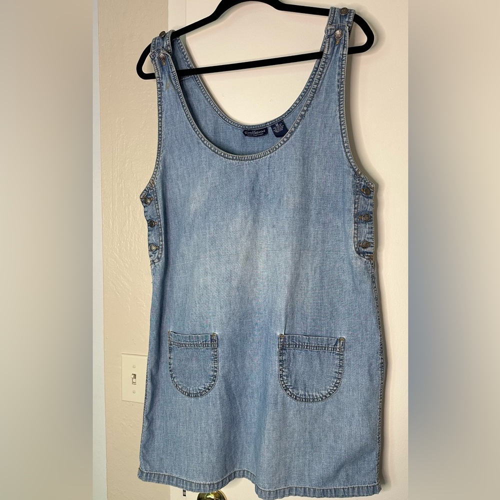 Vintage denim dress
